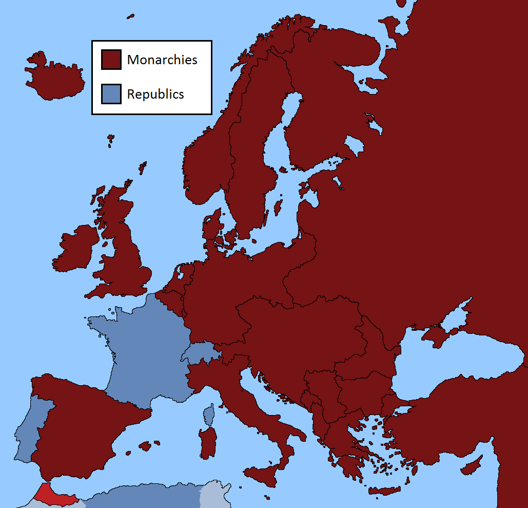 Monarkier i Europa